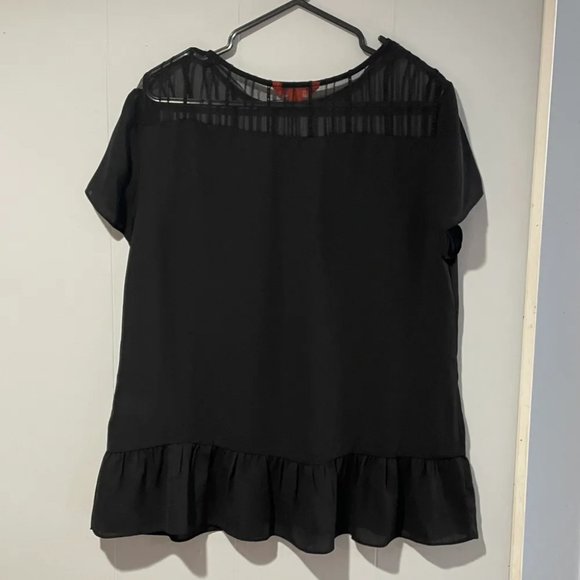 Flouncy Hem Blouse - Picture 2 of 3